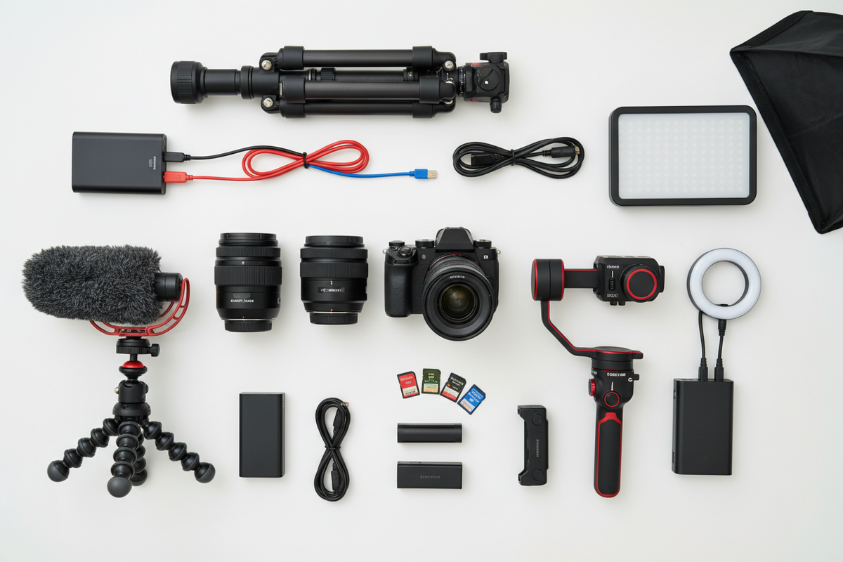Camera Gear Essentials for Content Creators