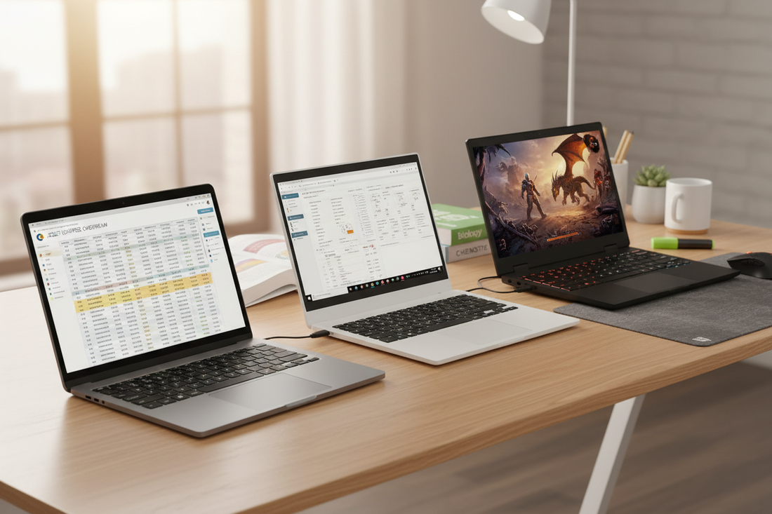 How to Choose the Right Laptop for Work, School, and Gaming