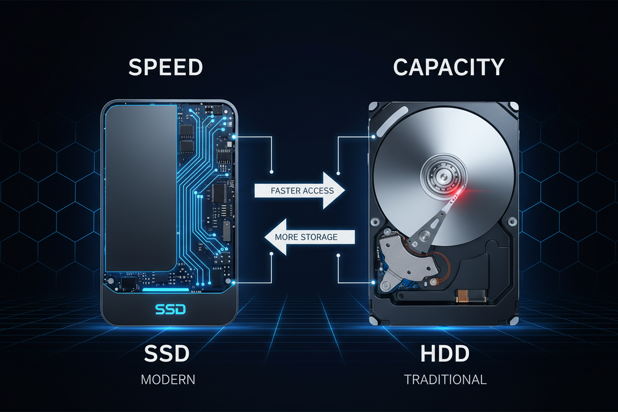 SSD vs HDD Comparison