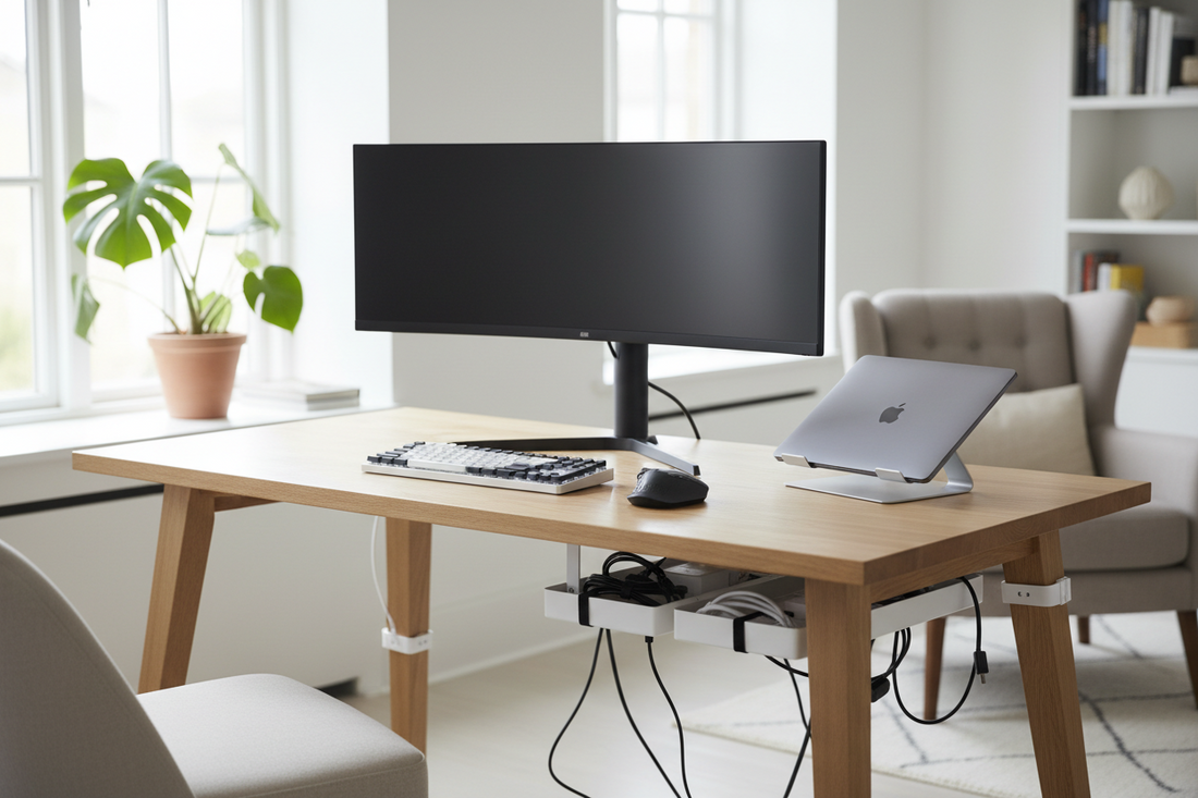 The Best Cable Management Ideas for a Clutter-Free Desk
