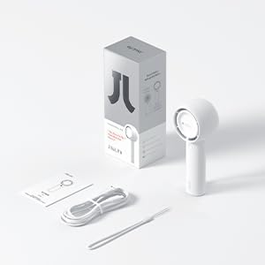 JISULIFE Mini Portable Fan-Bladeless Safe Design, Powerful Turbo Handheld Fan - Image 9