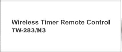 Pixel Timer Shutter Release TW283-N3 Wireless Remote Control Compatible - Image 12
