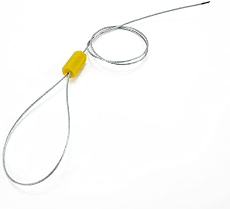20" Cable Seals Tamper Proof Security Tags Steel Wire Seal Numbered Garden - Image 5
