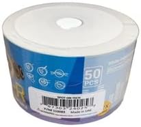 CD-R 700MB 80min 52x White Inkjet Hub Printable 50-Pack by LSK Media | Blank CDs - Image 3