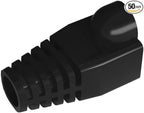 50 Pcs Cat5 Cat5E Cat6 Strain Relief Boot, RJ45 Plug Connector Cover Modular by VIVOCH