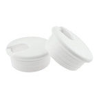 HAHIYO 2Pcs 1.77Inch/45mm White ABS Plastic U-Shaped Desk Grommet Wire Grommet by HAHIYO