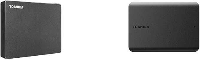 TOSHIBA Canvio Gaming 2TB & Basics 4TB Portable External Hard Drives by Toshiba