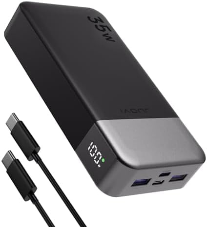 20000mAh Power Bank Portable Charger, 35W PD 3.0 QC 4.0 Fast Charging Phone by JUOVI