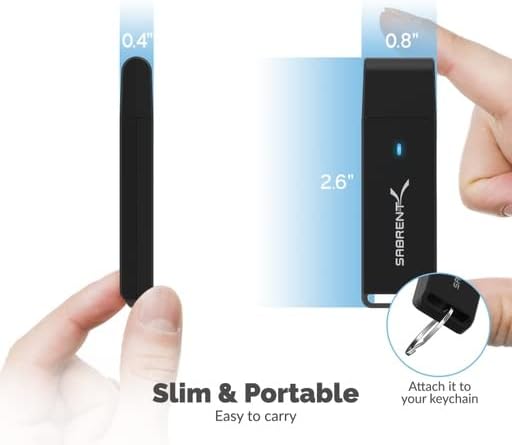 SABRENT USB 3.0 Micro SD and SD Card Reader - Image 6
