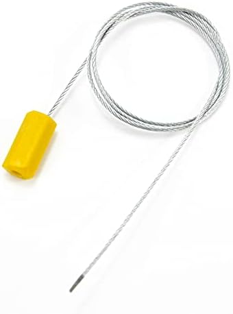 24" Steel Wire Cable Seals Tamper Resistant Security Tags Numbered Garden - Image 4