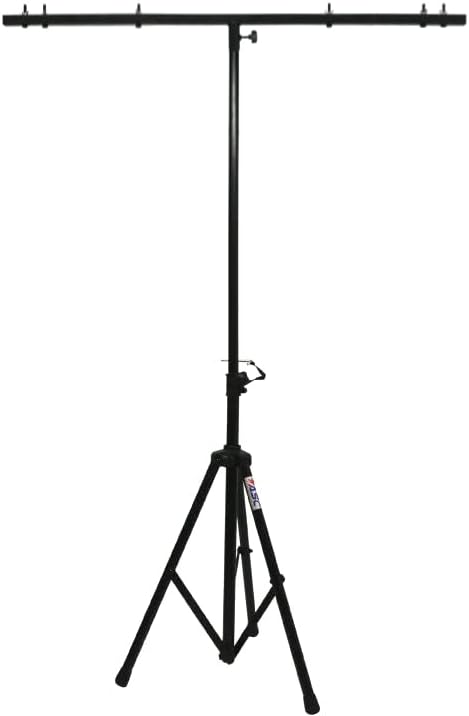 American Sound Connection ASC Pro Audio Mobile DJ Light Stand 6 Foot Height - Image 2