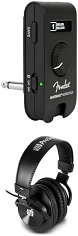 Fender Mustang Micro Plus Headphone Amplifier, Closed-Back Studio Recording by Unknown