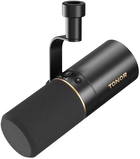 TONOR Dynamic Microphone, XLR/USB Microphone by TONOR
