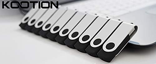 KOOTION 20pcs 1GB USB Flash Drives Bulk Flash Drives 1G Memory Stick Swivel - Image 2