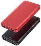 Portable Charger Power Bank 10000mAh, Ultra Slim Compact External Battery Pack by AONIMI