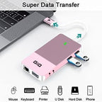 USB Docking Station GIQ USB C hub USB 3.0 to Dual HDMI VGA Adapter Triple - Image 6
