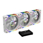 GAMDIAS Aeolus P2-1203U 120mm ARGB PWM Fan, Include Reverse Fan Blade x3 by GAMDIAS