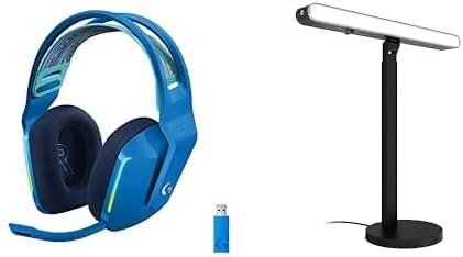 Logitech G733 Lightspeed Wireless Gaming Headset + Litra Beam LX Premium by LogitechG