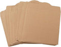 25 Pcs Retro Kraft Paper CD DVD Sleeves Envelopes Cardboard Storage Cases by GANPUB