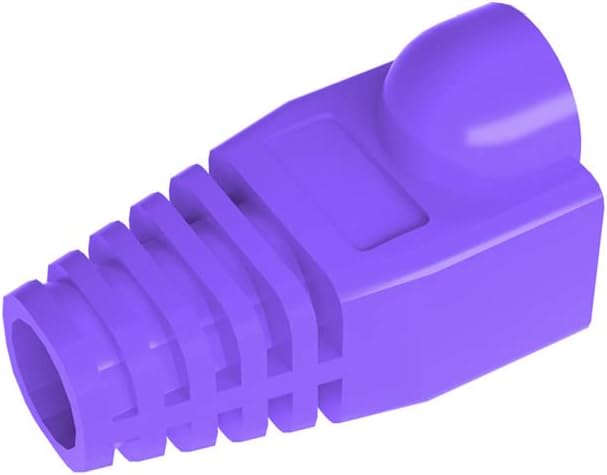 50 Pcs Cat5 Cat5E Cat6 Strain Relief Boot, RJ45 Plug Connector Cover Modular by VIVOCH