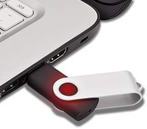 KOOTION 5 Pack 32GB Flash Drive USB 2.0 Thumb Drive Backup Memory Swivel Stick - Image 4