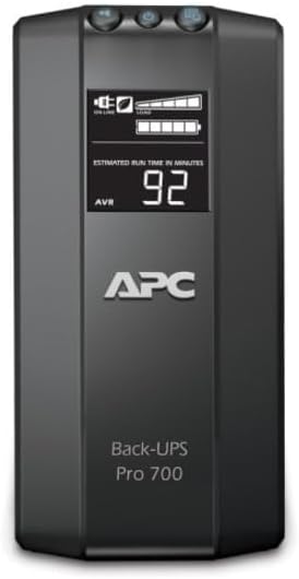 APC Back-UPS Pro 700VA UPS, 420W Battery Backup & Surge Protector, 6 Outlets - Image 9