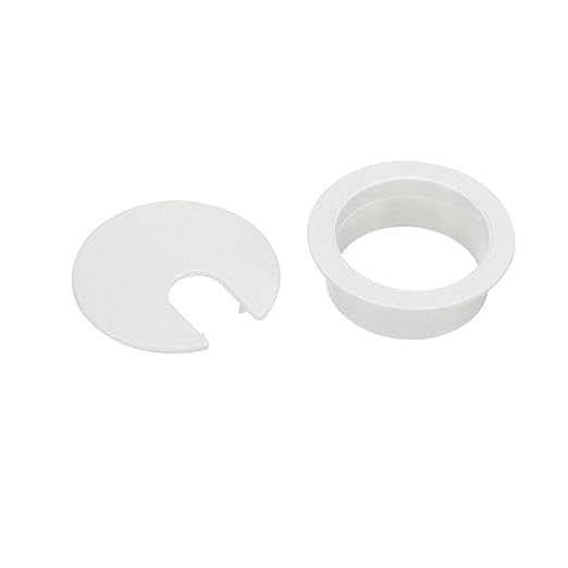 TuTuYa 10PCS Desk Grommet, Desk Grommet 1-3/8 Inch Desk Cable Grommet Desk - Image 2