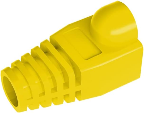 50 Pcs Cat5 Cat5E Cat6 Strain Relief Boot, RJ45 Plug Connector Cover Modular by VIVOCH