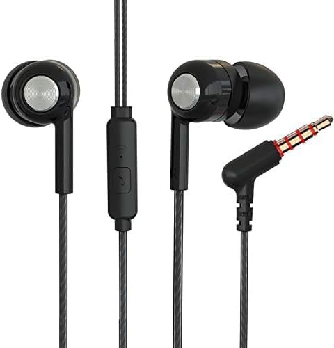 YNR 4 Pairs Wired Earbuds with Microphone, in Ear Earphones with L Shape Jack - Image 3