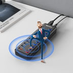 Powered USB Hub, Wenter 11-Port USB Splitter Hub - Image 3
