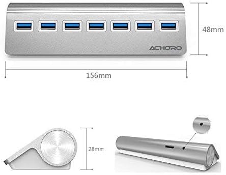 Achoro 7 Ports USB 3.0 Hub - Image 5