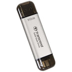 Transcend 512GB USB C External SSD, USB 3.2 Gen 2 Flash Drive, 2-in-1 Memory - Image 7