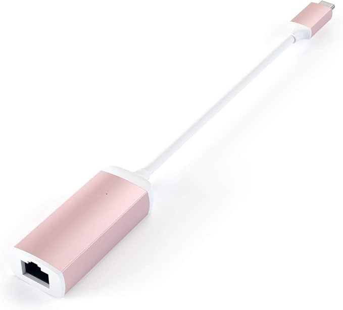 Satechi USB C to Ethernet Cable, Type-C Gigabit Ethernet Adapter, Aluminum - Image 3