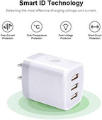 USB Charger Cubes, Wall Charger Adapter, Sicodo 3Pack Universal Travel 3.1A 3 - Image 5