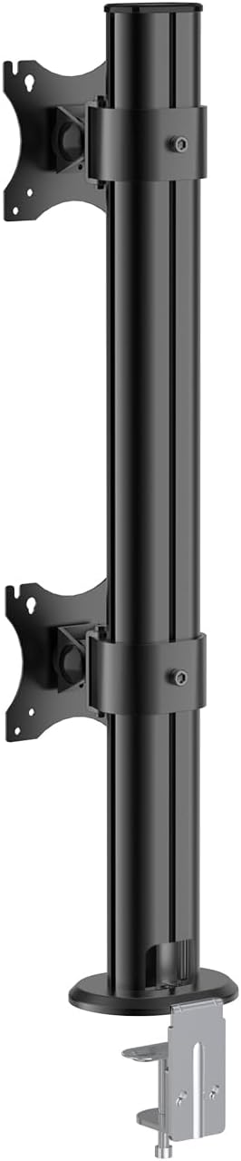 BEWISER Dual Monitor Stand Desk Mount- Vertical Heavy Duty Monitor Riser Fits - Image 8