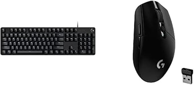 Logitech G413 SE Full-Size Mechanical Gaming Keyboard + G305 Lightspeed by LogitechG