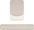 MOSISO Wrist Rest Support for Mouse Pad&Keyboard Set, Rectangular Ergonomic by MOSISO
