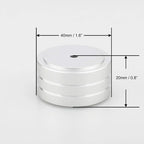 Audiocrast 4X Silver HiFi Speaker Isolation Feet Pad, Aluminum 40x20mm Audio - Image 8