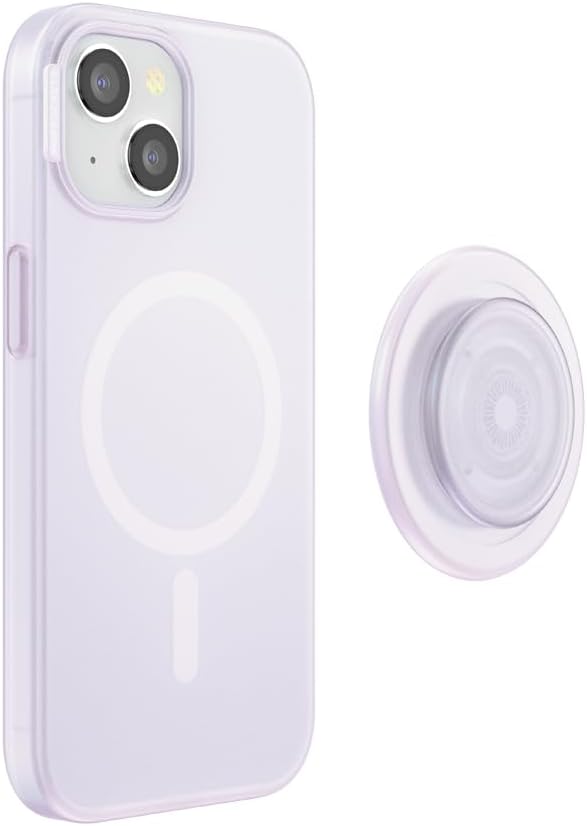 PopSockets iPhone 15 Case with Round Phone Grip Compatible with MagSafe - Image 4