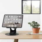 KABCON Swivel Tablet Stand, Aluminum Portable 360°Rotating Holder - Image 3