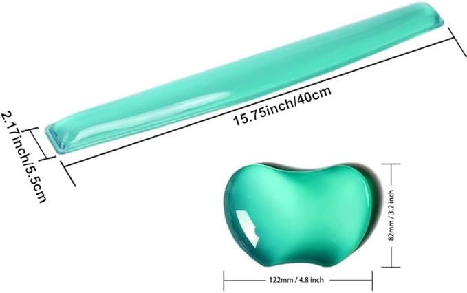 Silicone Gel Keyboard Wrist Rest Set Plus - Image 3