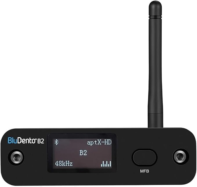 B2 aptX HD, LDAC Hi-Fi Bluetooth 5.1 Audio Receiver, Analog Stereo RCA Output - Image 2