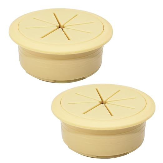 2 Pcs Desk Grommet 2-1/16" / 53 mm, Desk Hole Cover by EASYEAH