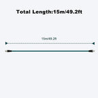 Alvin's Cables M12 8 Pin Male to RJ45 Shielded Ethernet Cable M12 X Coded 8 - Image 7