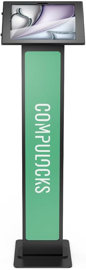 Compulocks iPad Air M2 & M3 13" Apex Enclosure Brandable Floor Stand – Secure - Image 3