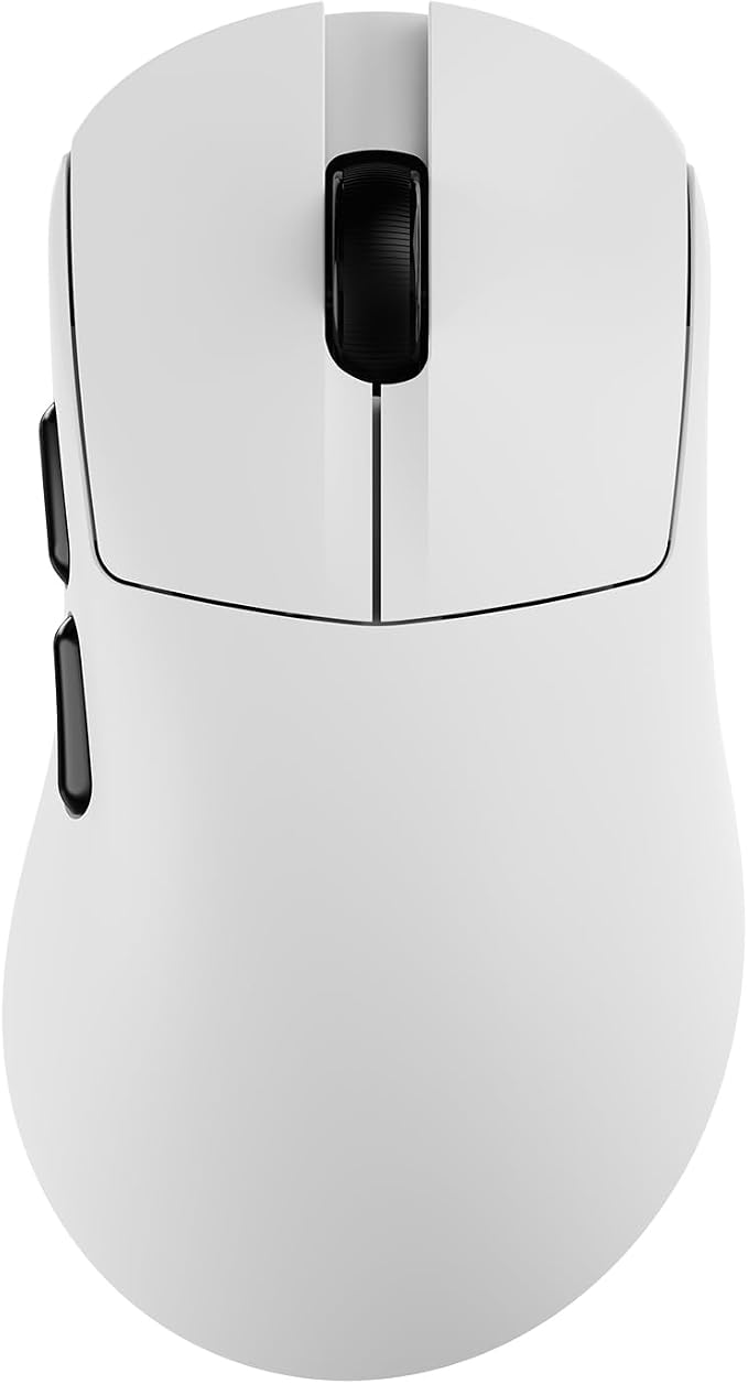 AJ179 V2 Triple Mode Gaming Mouse, 12000 DPI, 56g Ultra-Light, Programmable 6 by FIRSTBLOODONLYGAME