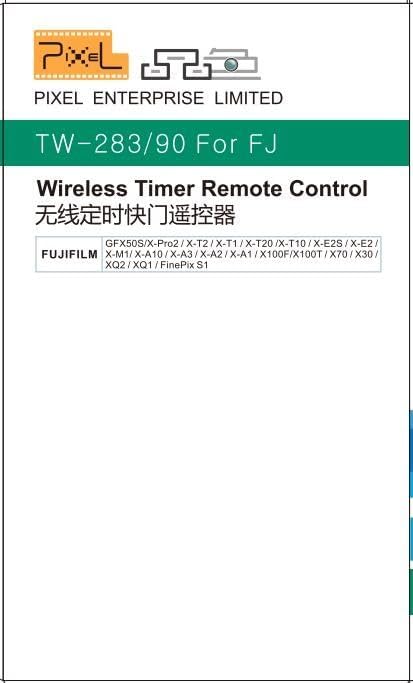 Pixel Wireless Shutter Release Timer Remote Control TW283-90 Compatible - Image 11