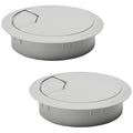 5 Pcs Desk Grommet 3-1/8" / 80 mm, Desk Cord Hole Cover, Cable Grommet ABS by EASYEAH