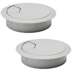 5 Pcs Desk Grommet 3-1/8" / 80 mm, Desk Cord Hole Cover, Cable Grommet ABS by EASYEAH