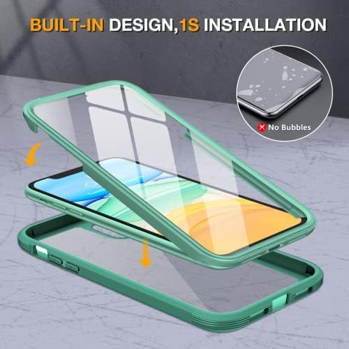 Miracase Glass Series for iPhone 11 Case 6.1 inch, Upgraded Full-Body Rugged - Image 6